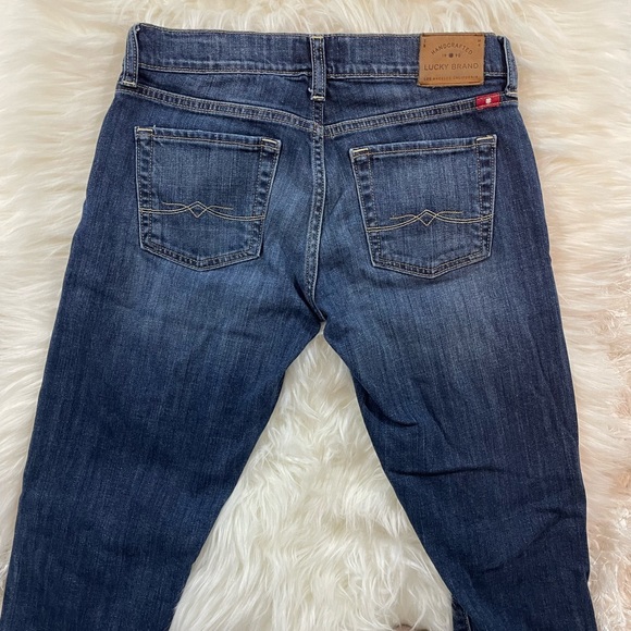 Lucky Brand Sienna Cigarette Distressed Skinny Jeans Size 00/24 - Picture 5 of 8